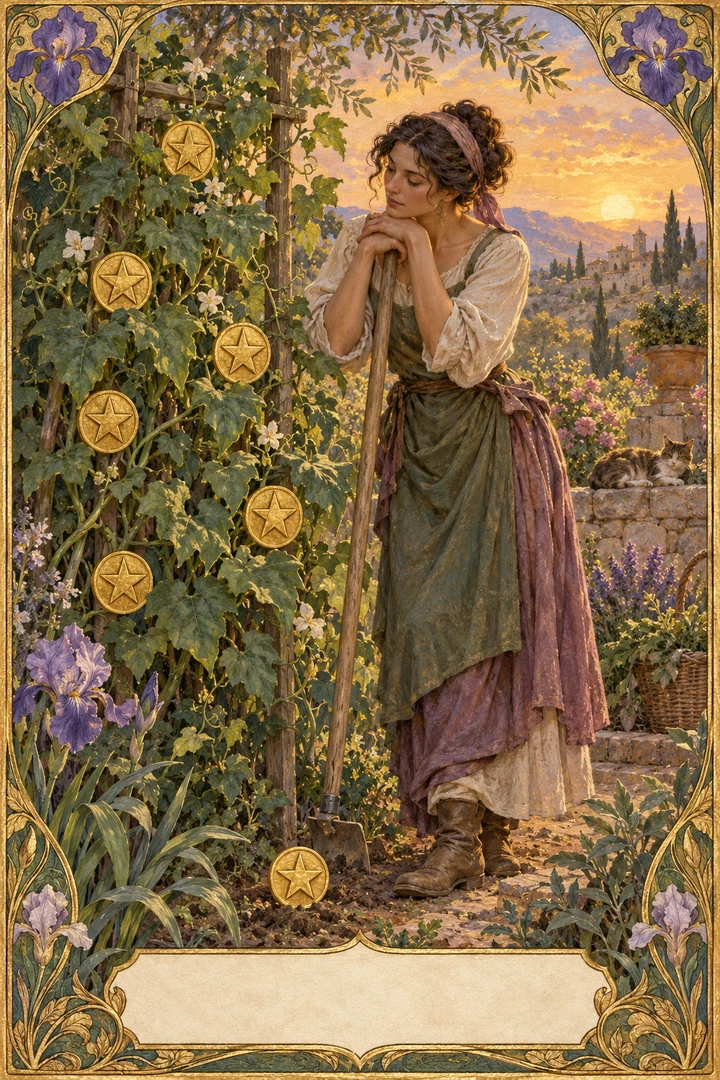 Seven of Pentacles